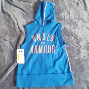 Under Armour reversible sleeveless zip up